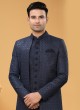 Designer Lucknowi Work Indowestern Set For Men